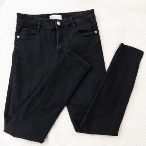 Zara mid rise skinny jeans